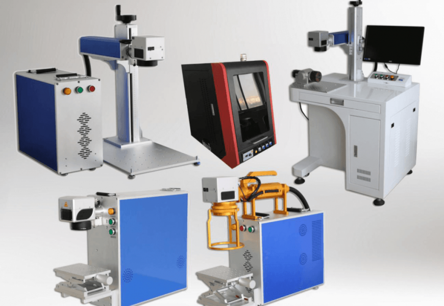 Different materials use different laser marking machines