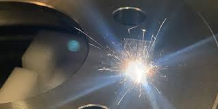 Fiber laser marking machine marks pictures and texts on metal molds