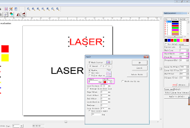 Parameter setting for the first commissioning of fiber laser marking machine